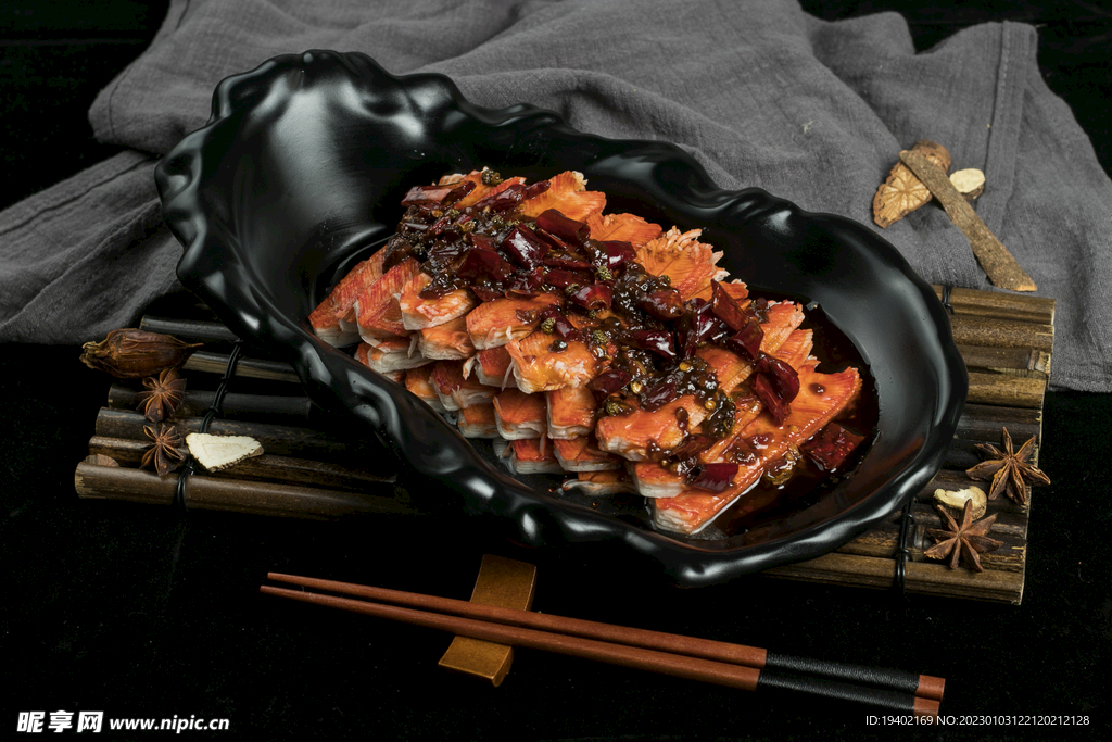 麻辣蟹肉