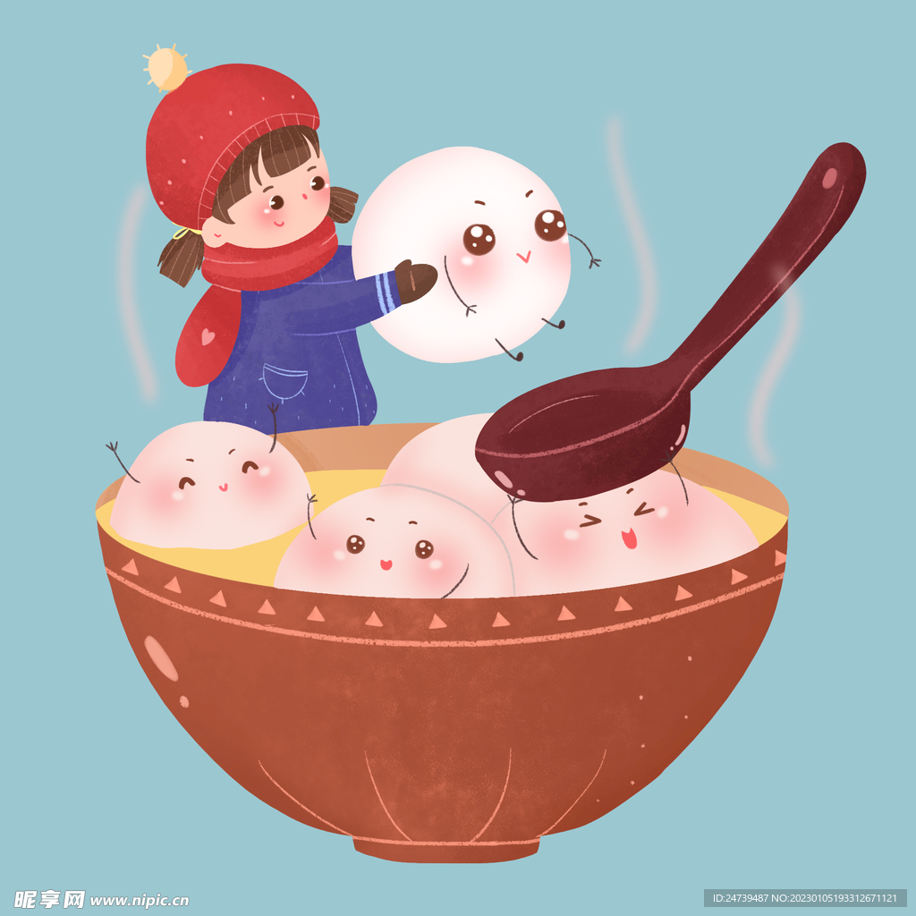 汤圆素材