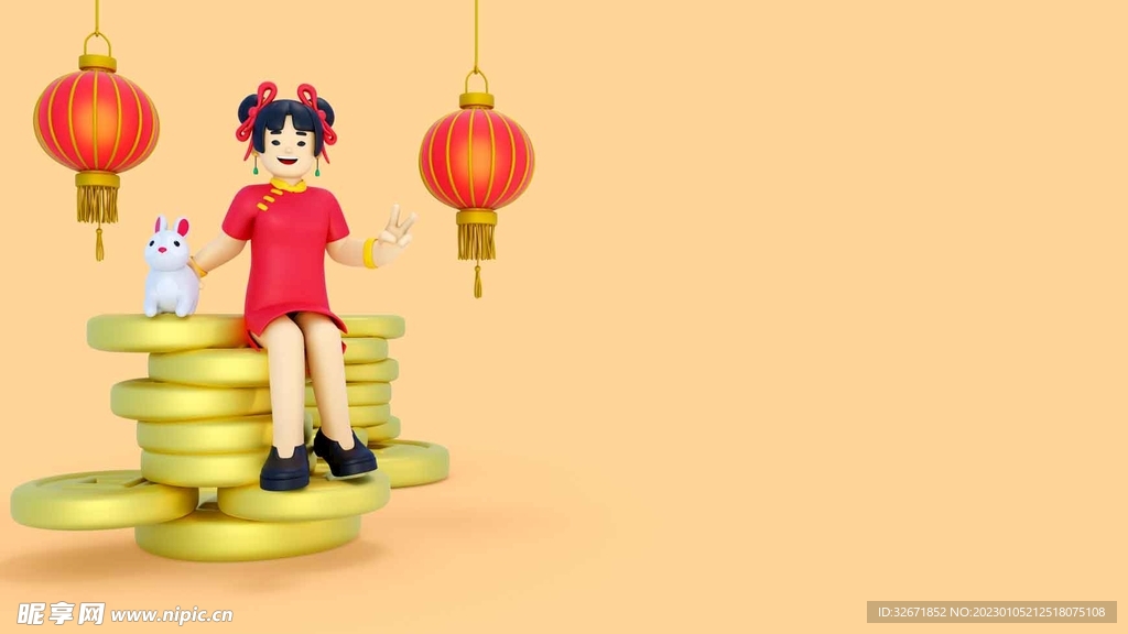 新年小孩