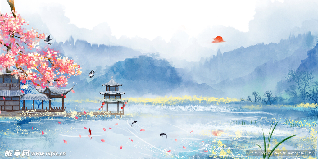 山水画