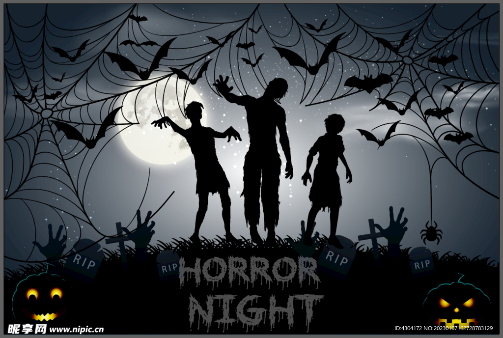 万圣节矢量元素