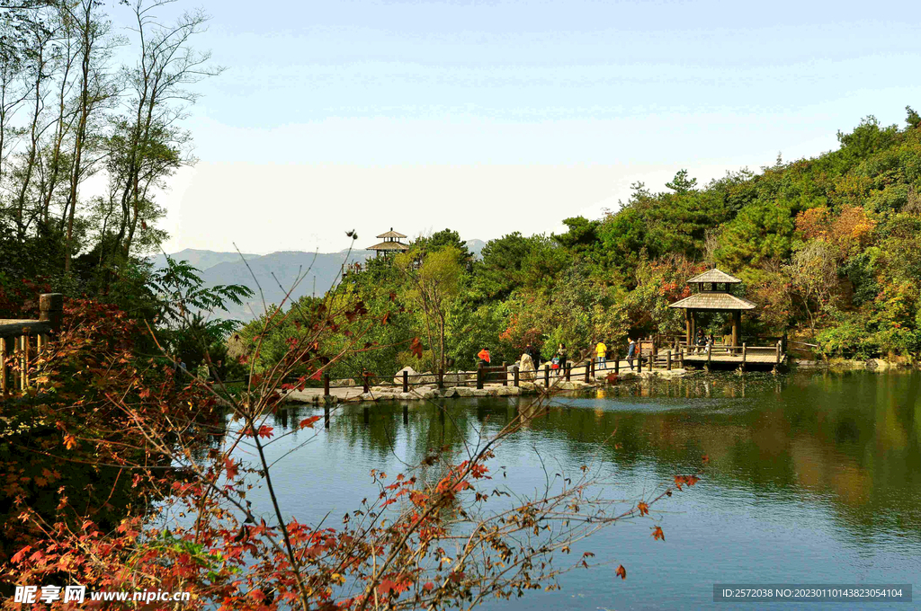 济南九如山瀑布群景区