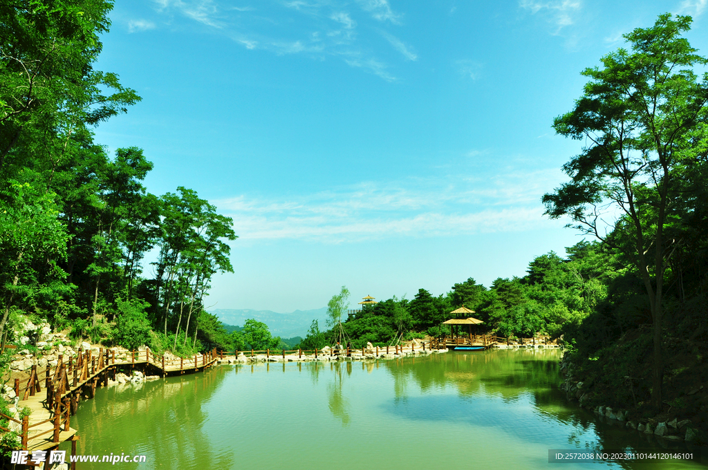 济南九如山瀑布群景区