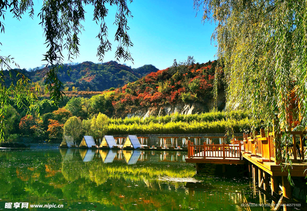 济南九如山瀑布群景区