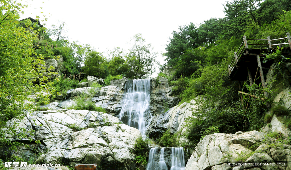济南九如山瀑布群景区