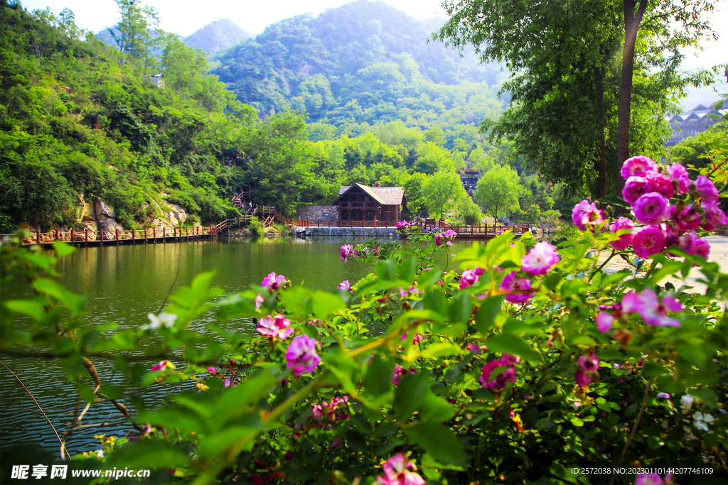 济南九如山瀑布群景区