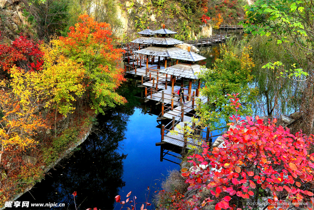 济南九如山瀑布群景区