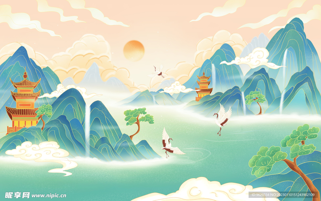 山水画