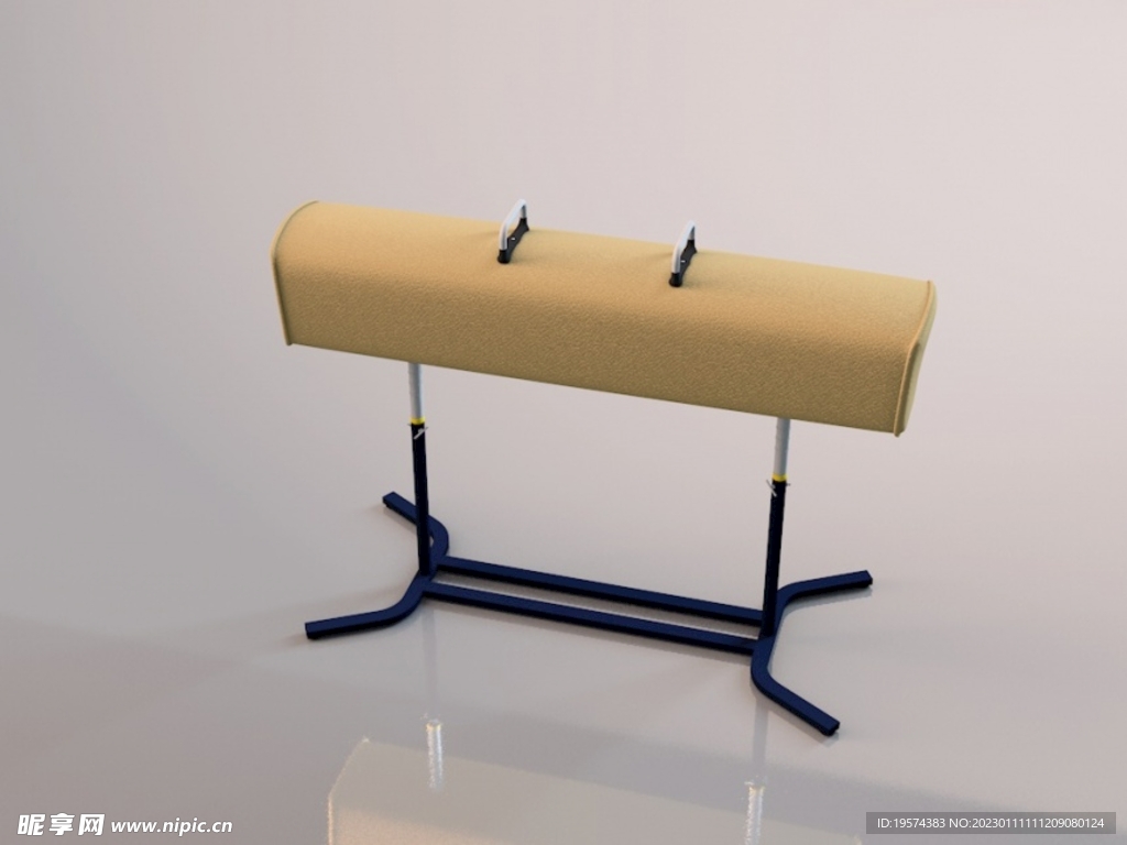 C4D模型体操设施