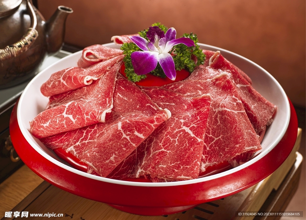 雪花牛肉