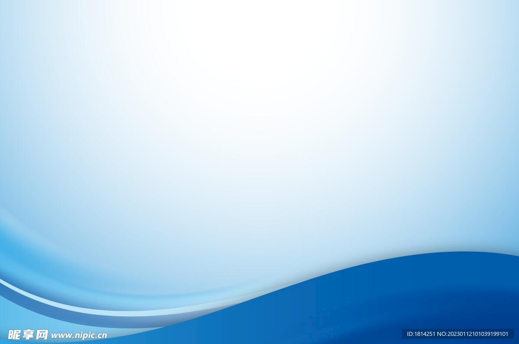 蓝色曲线背景
