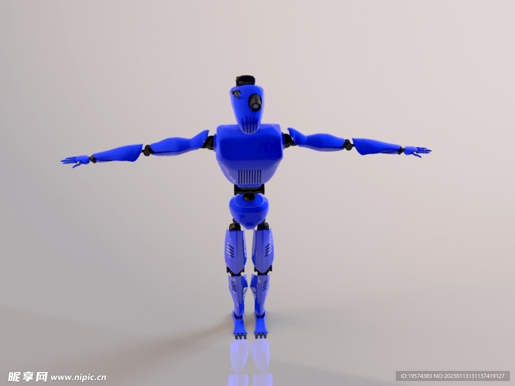 C4D模型机器人