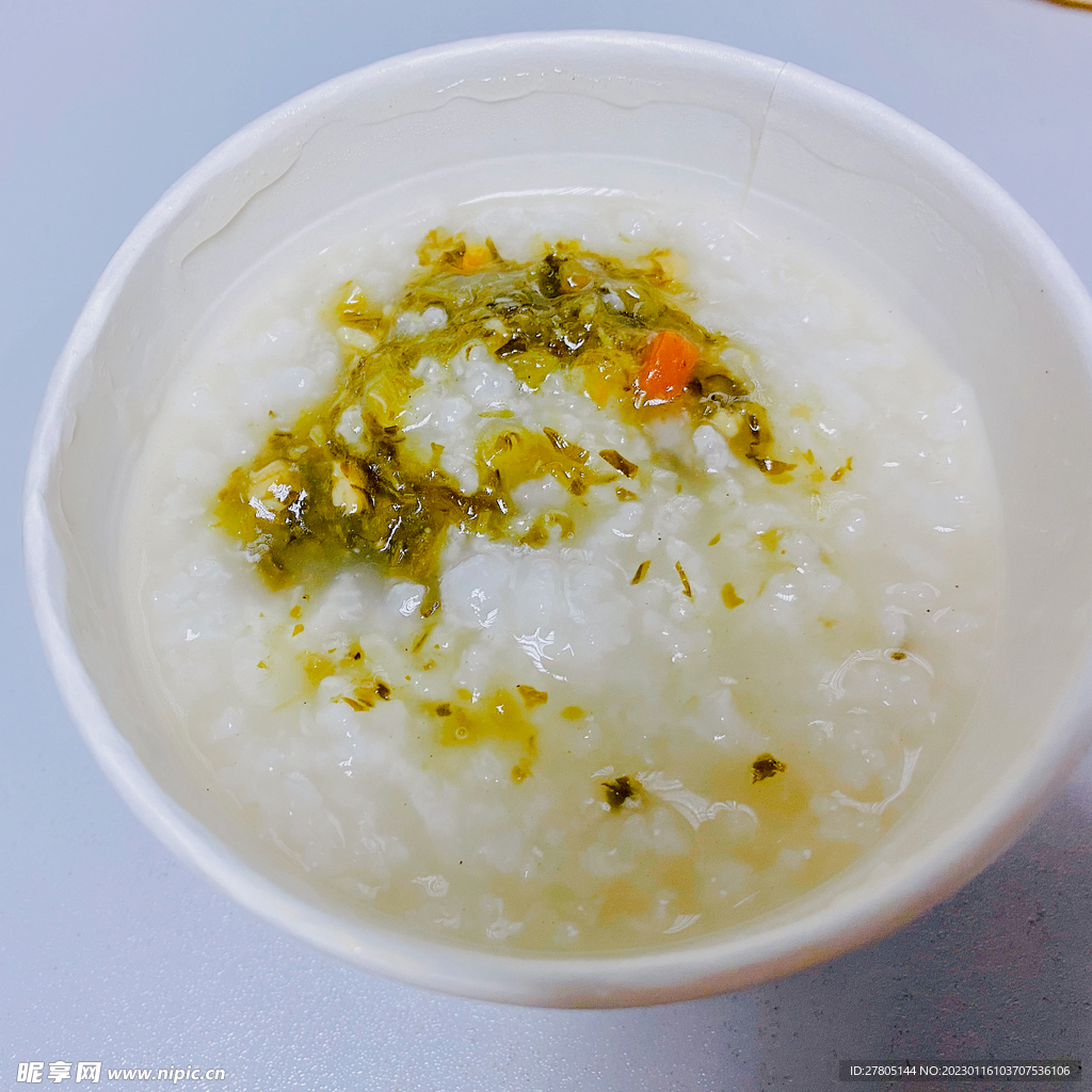 雪菜粥