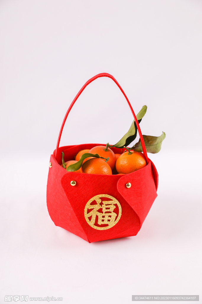 新年橘子福