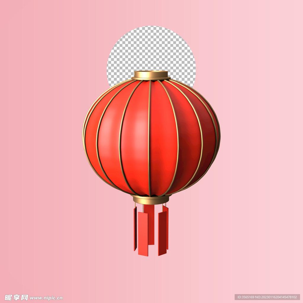 传统灯笼psd分层素材