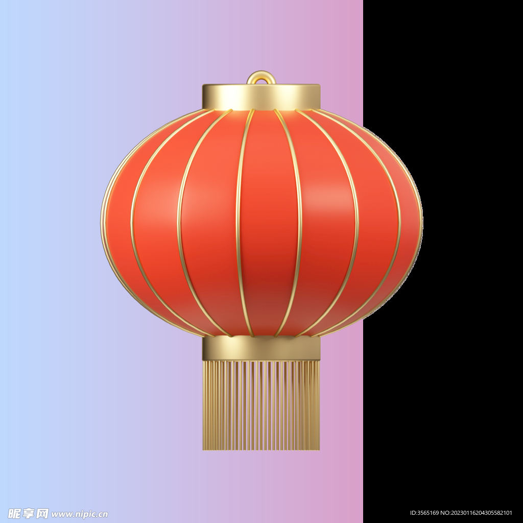 传统灯笼psd分层素材