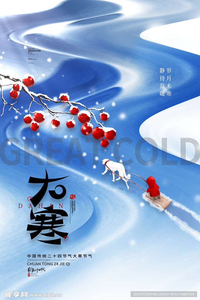 大寒海报