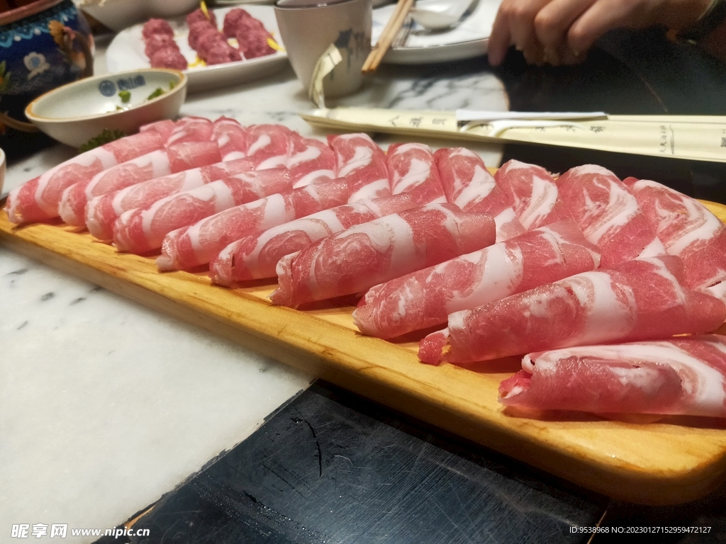 羊肉卷-火锅