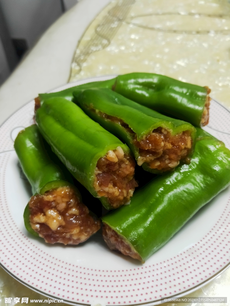 青椒酿肉