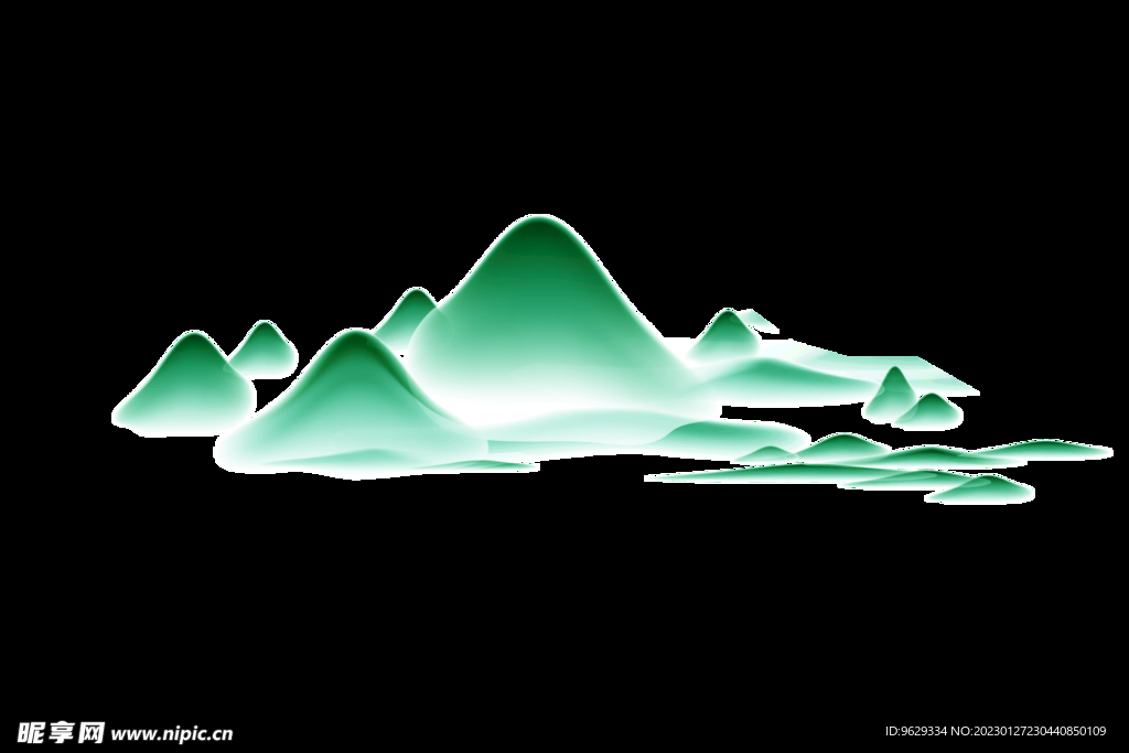 山水画 