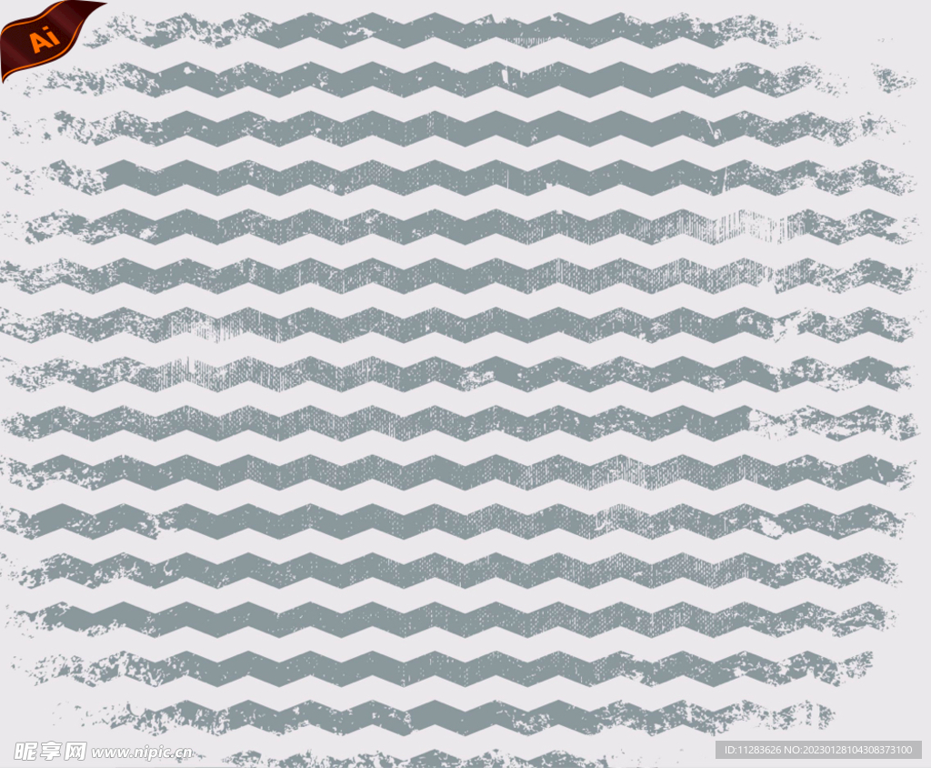 复古波浪纹理