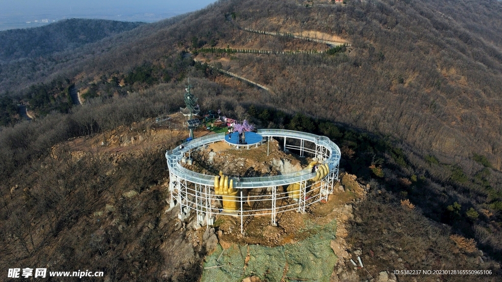 安山森林公园玻璃桥