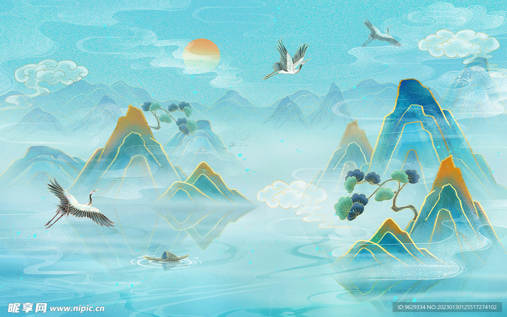 山水画