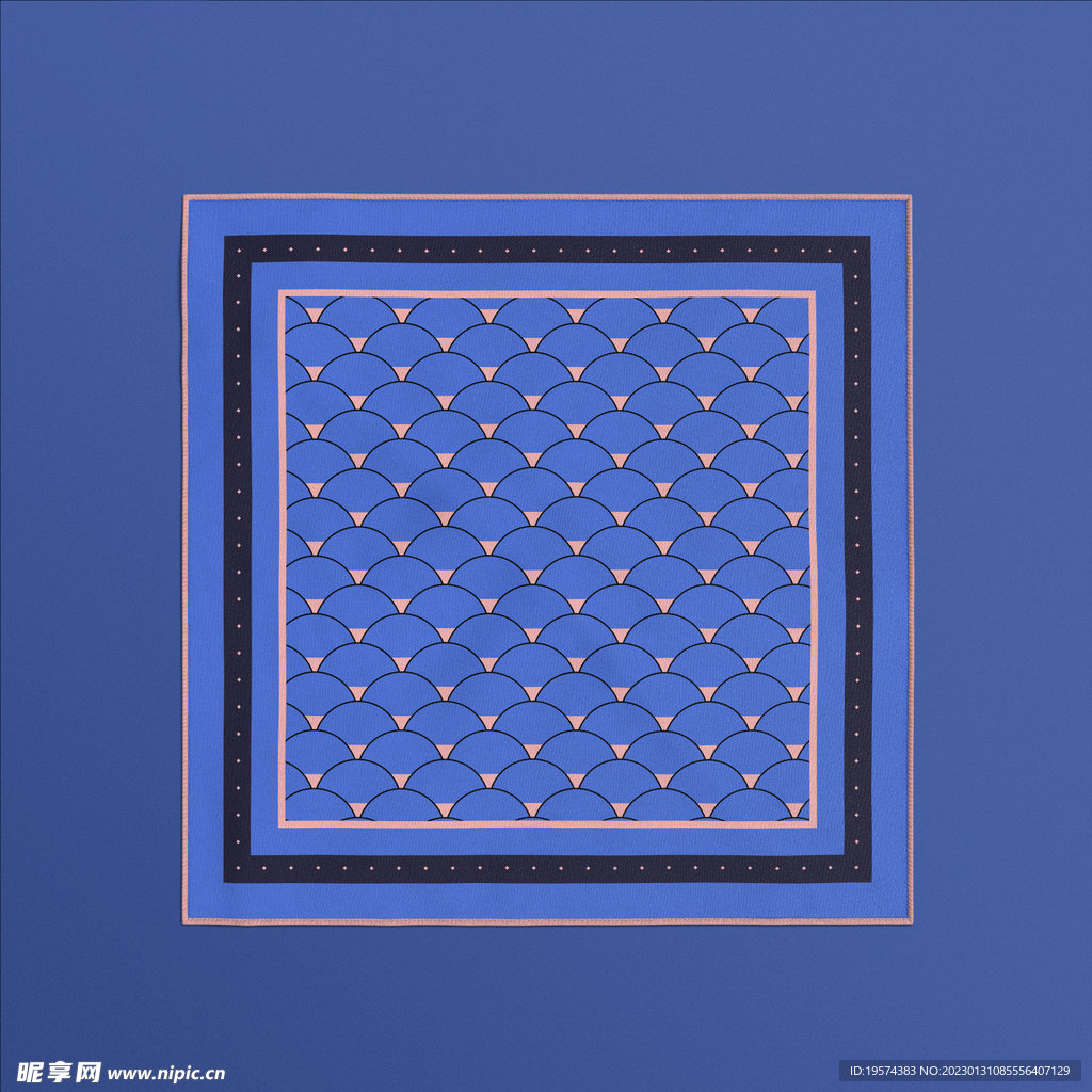 小方巾样机  
