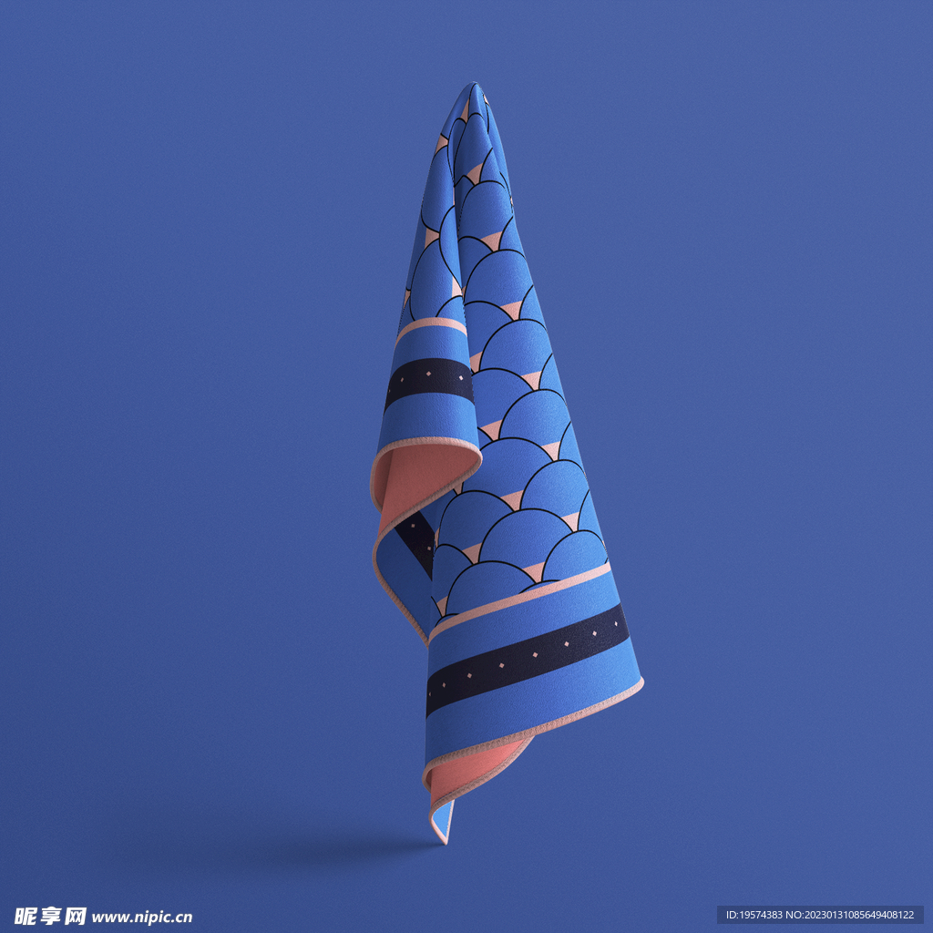 小方巾样机 