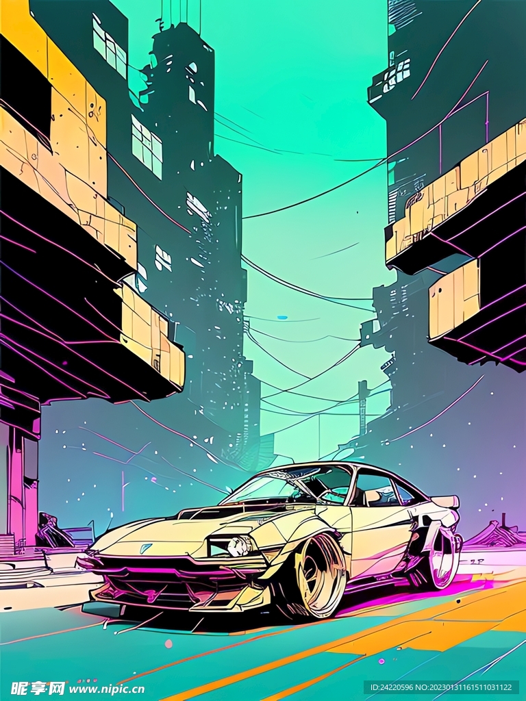 场景插画