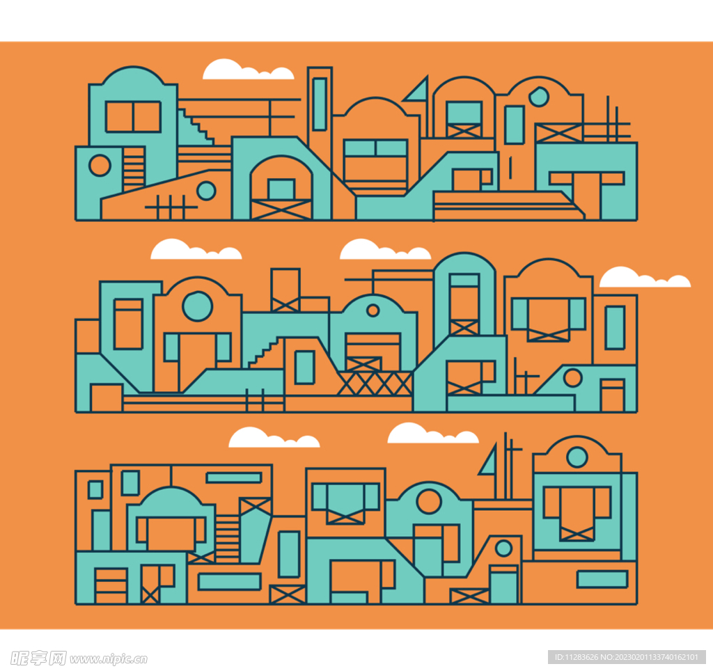建筑插画
