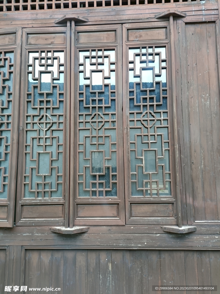 栅格窗花