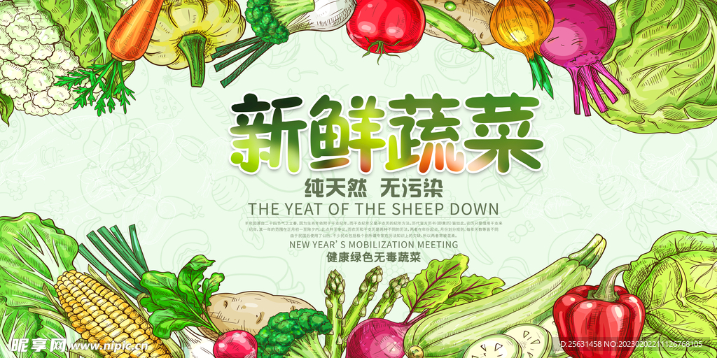 新鲜蔬菜
