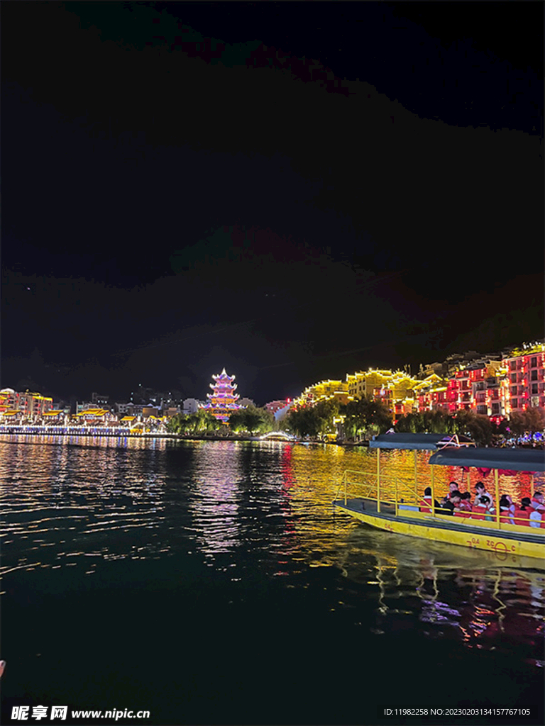 镇远古镇夜景