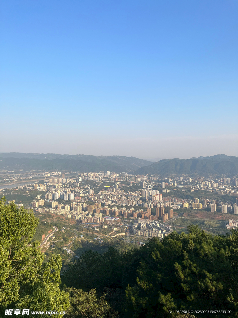 北碚全景