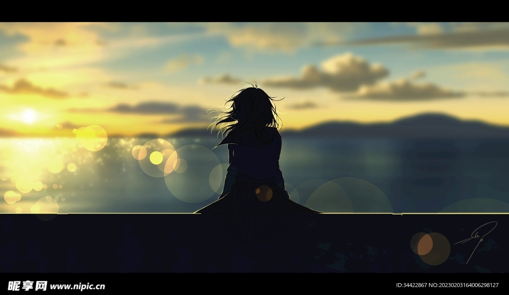 看黄昏