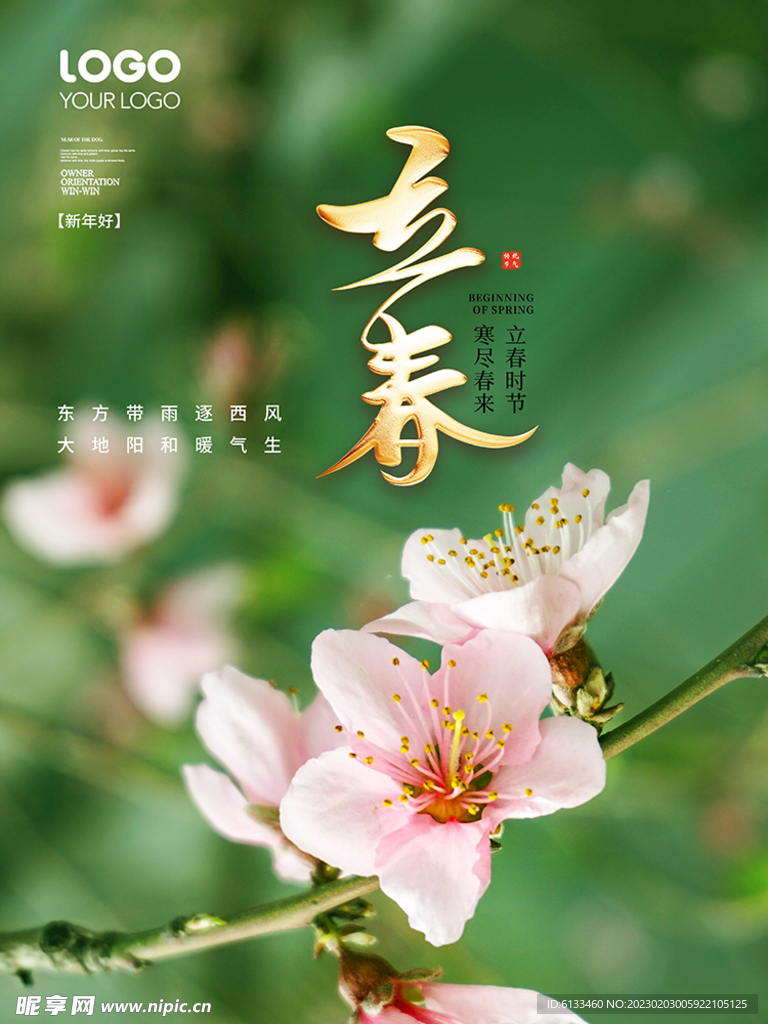 立春海报