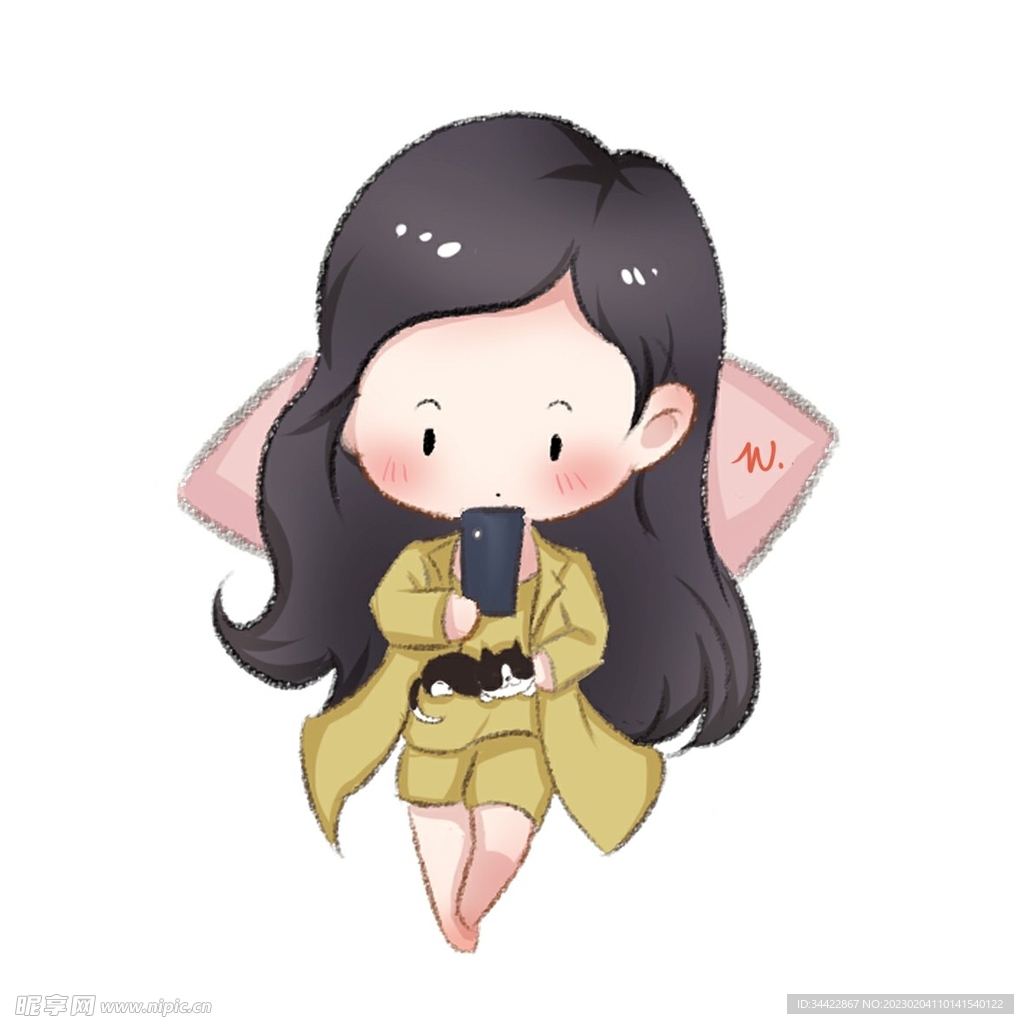 睡前女孩
