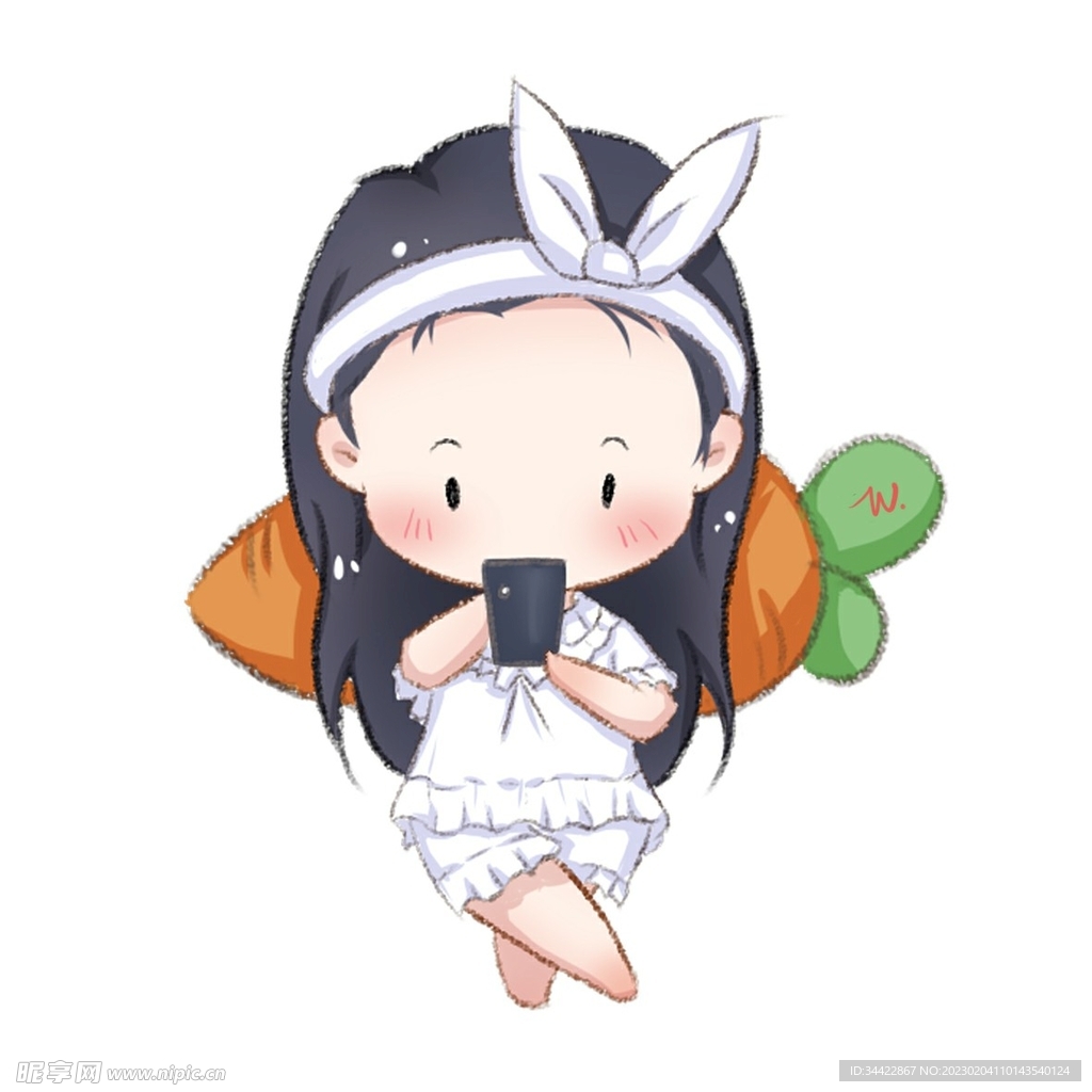 睡前女孩