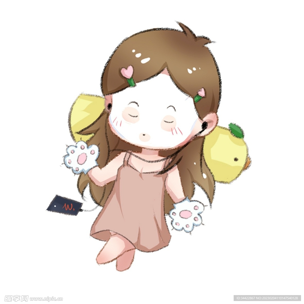 睡前女孩