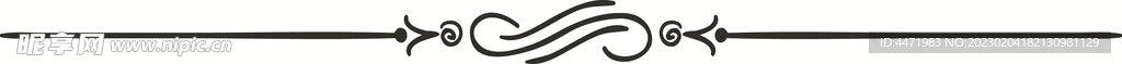 线描边纹