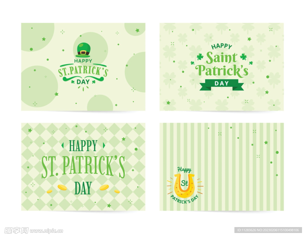 绿色清新卡通背景