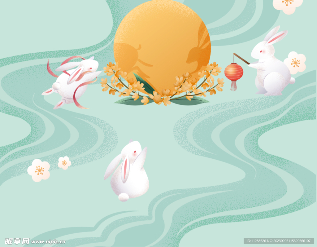 中秋插画