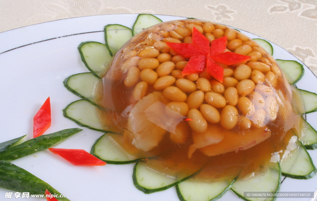 黄豆虾仁冻
