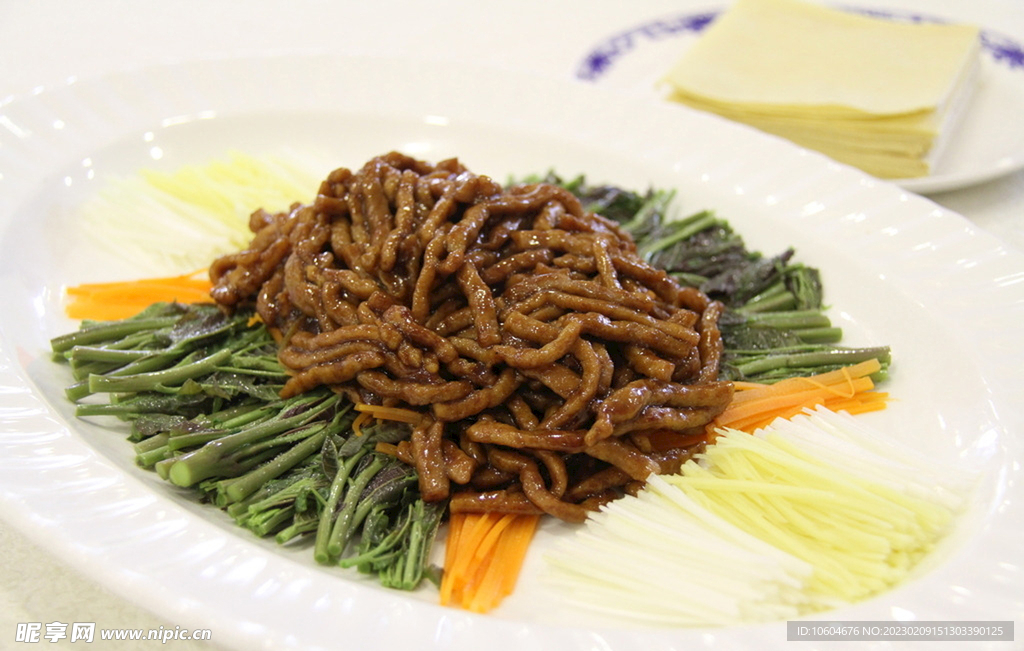 肉丝香椿