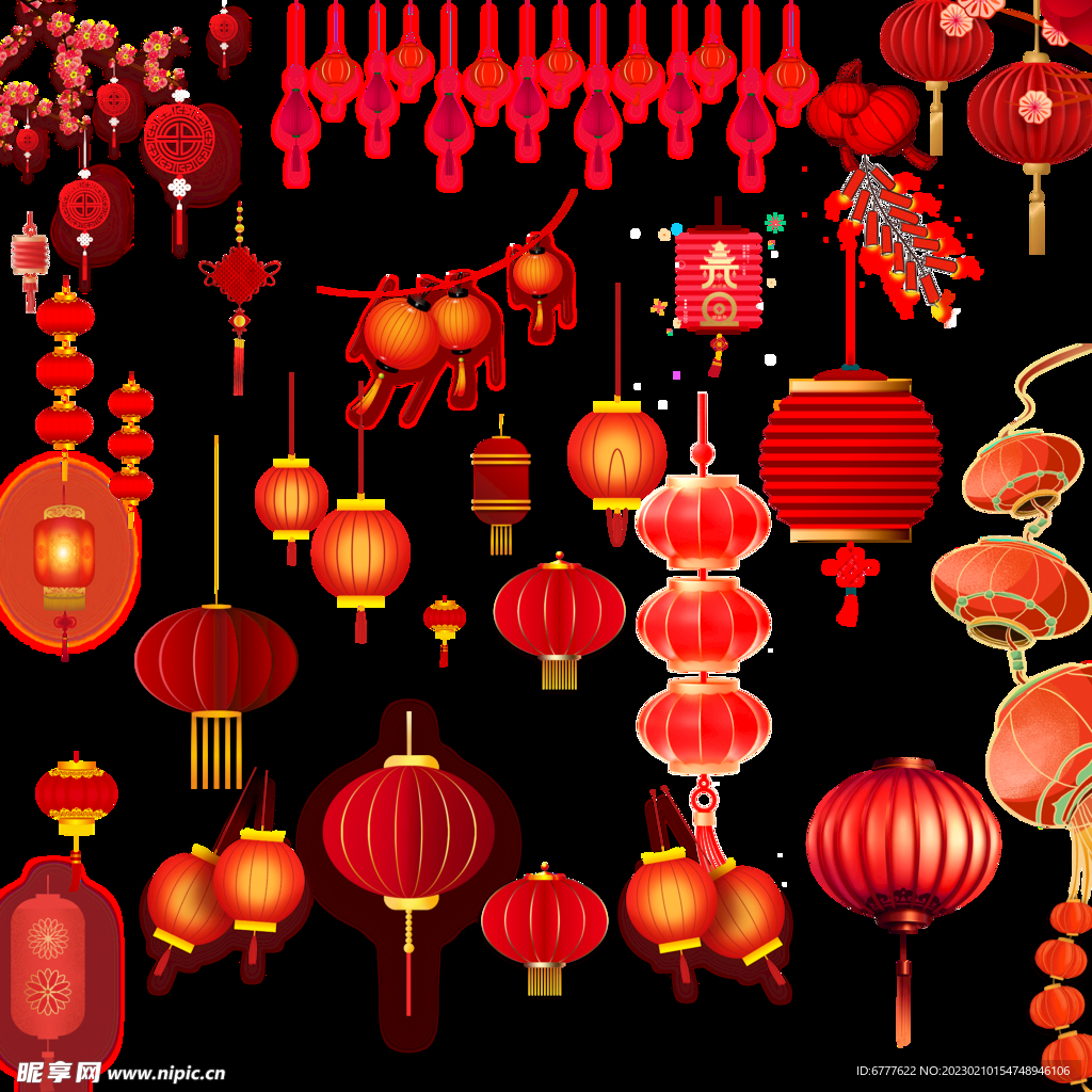 红灯笼素材
