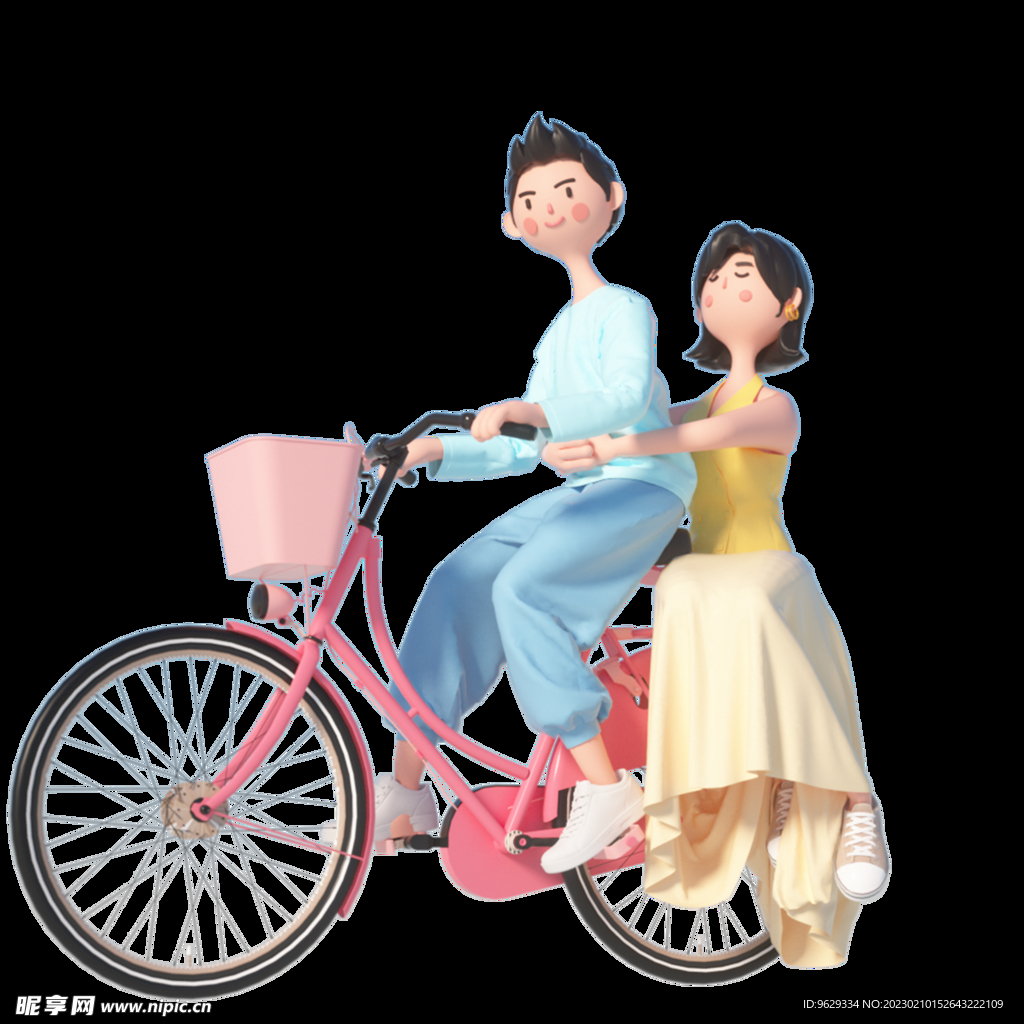 C4D情侣