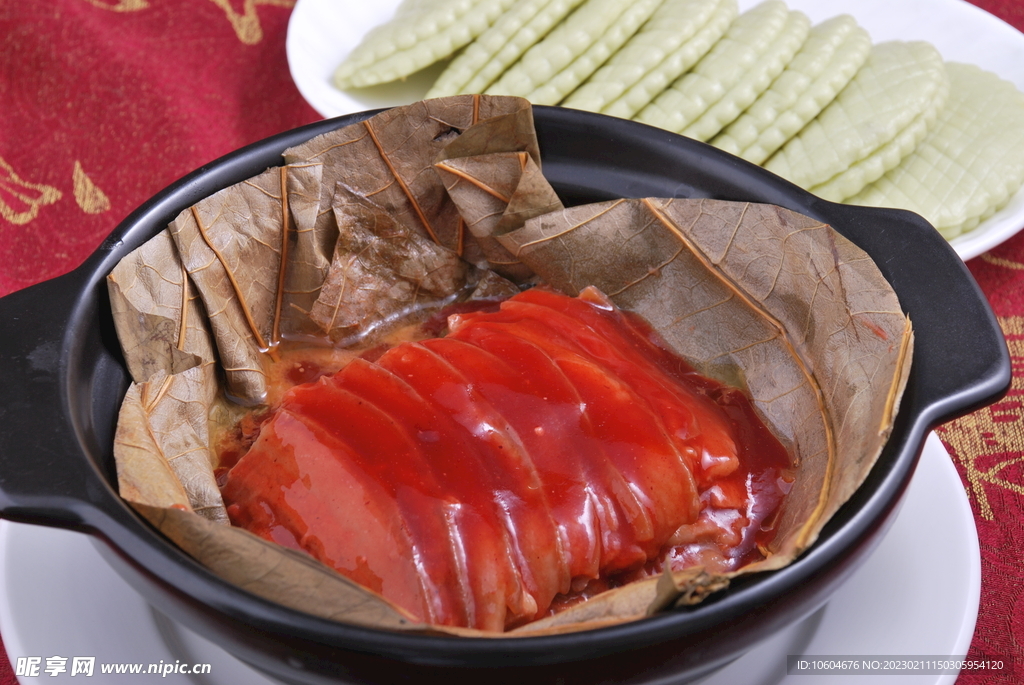 荷叶腐汁肉