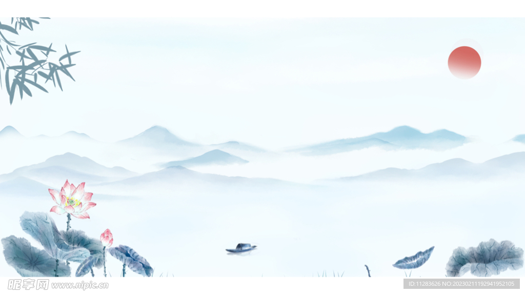 中国风写意背景