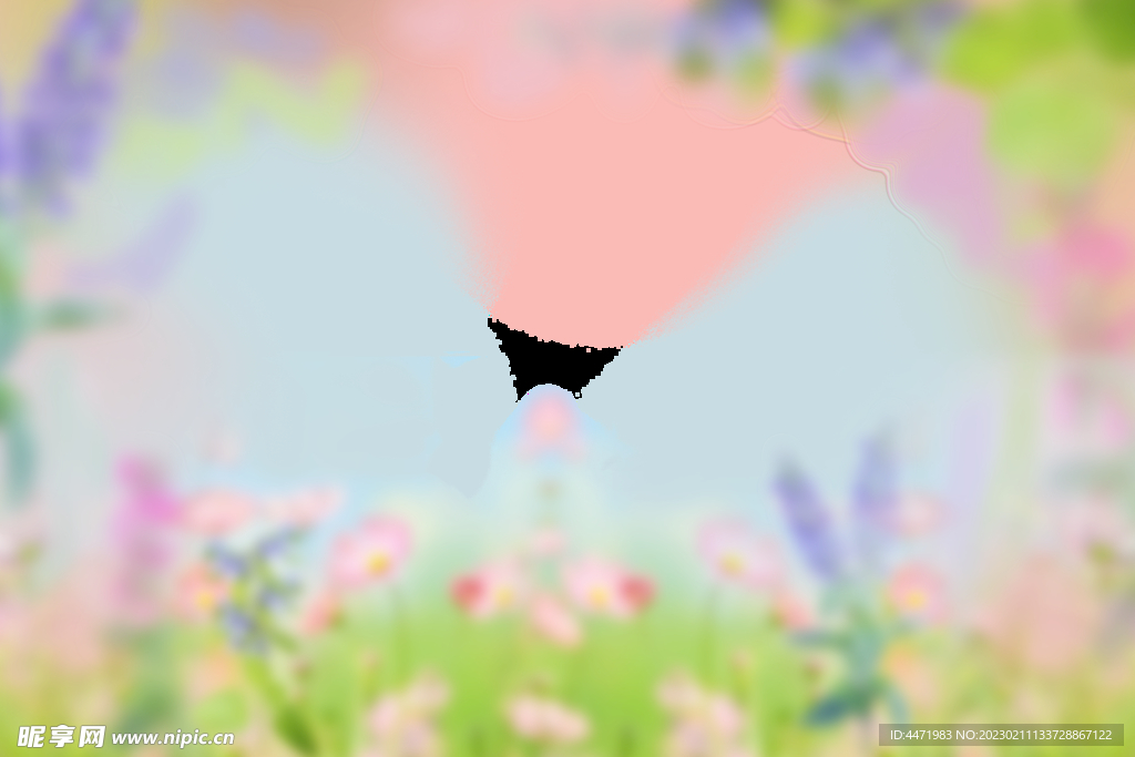 鲜花背景溶图 